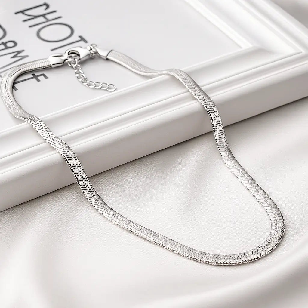 Colar Mona Lisa - Folheado a prata e ouro